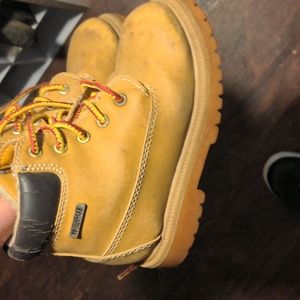 Tan Toddler Combat Boots
